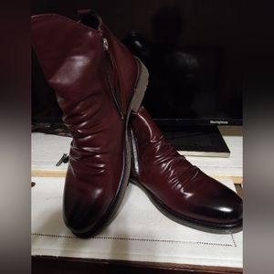 Nice boots wine color